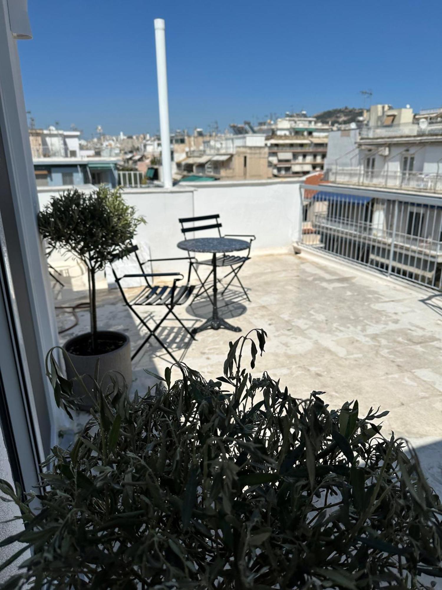 Graffiti Roof Appartement Athene Buitenkant foto